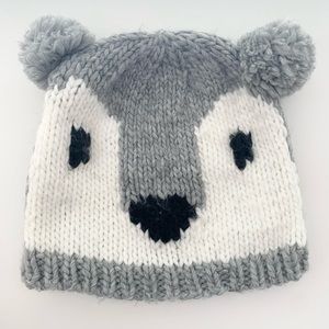 Knit Bear Beanie